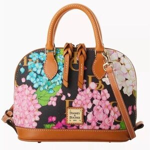 Dooney & Bourke Hydrangea Monogram Bitsy Bag